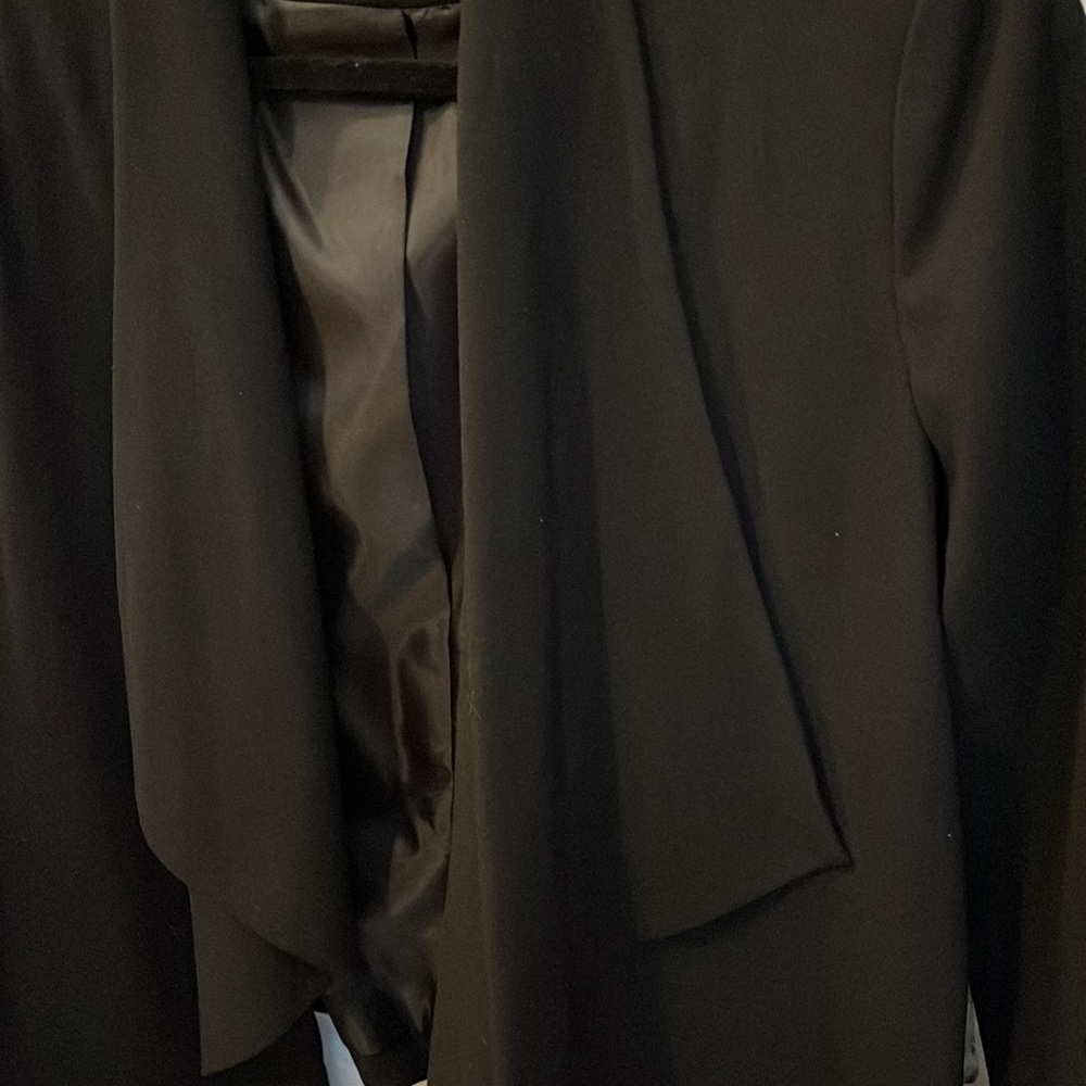 Kenneth Cole Reaction Open Front Tuxedo Blazer Ja… - image 3